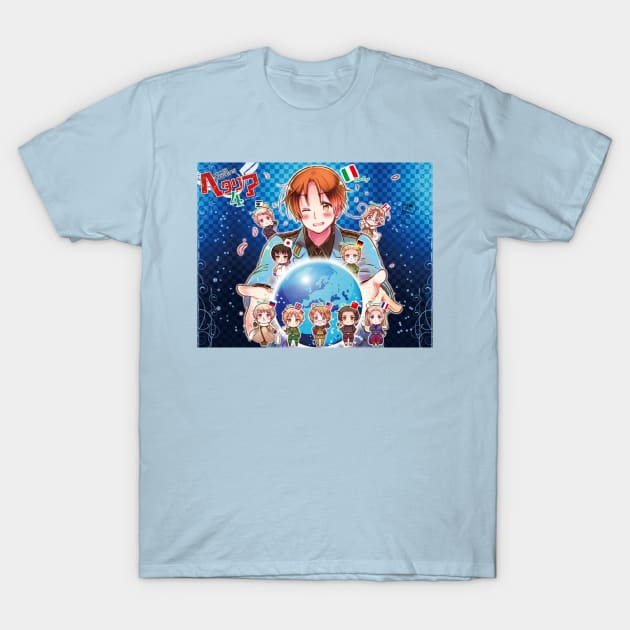 Hetalia T-Shirt by AnimeGurl1023